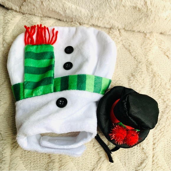 Thrills and chills Guinea pig Christmas Santa Claus 2 pc costume with hat. GUC - Picture 4 of 10